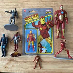 Marvel Iron Man Action Figure Lot Of 7